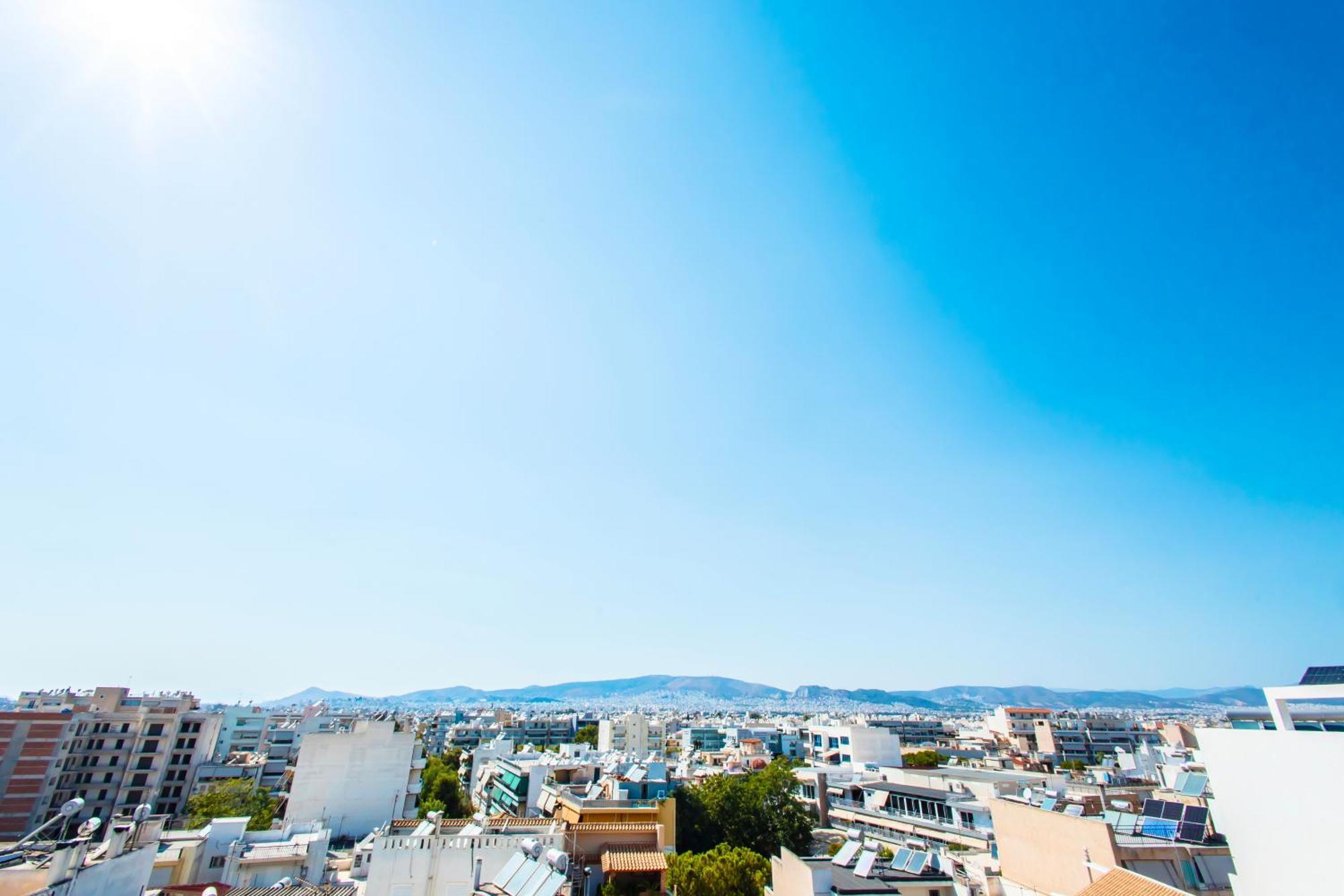 Lis153 By Smart Cozy Suites - Top Floors With Amazing City View - Available 24Hr Athens Exterior photo