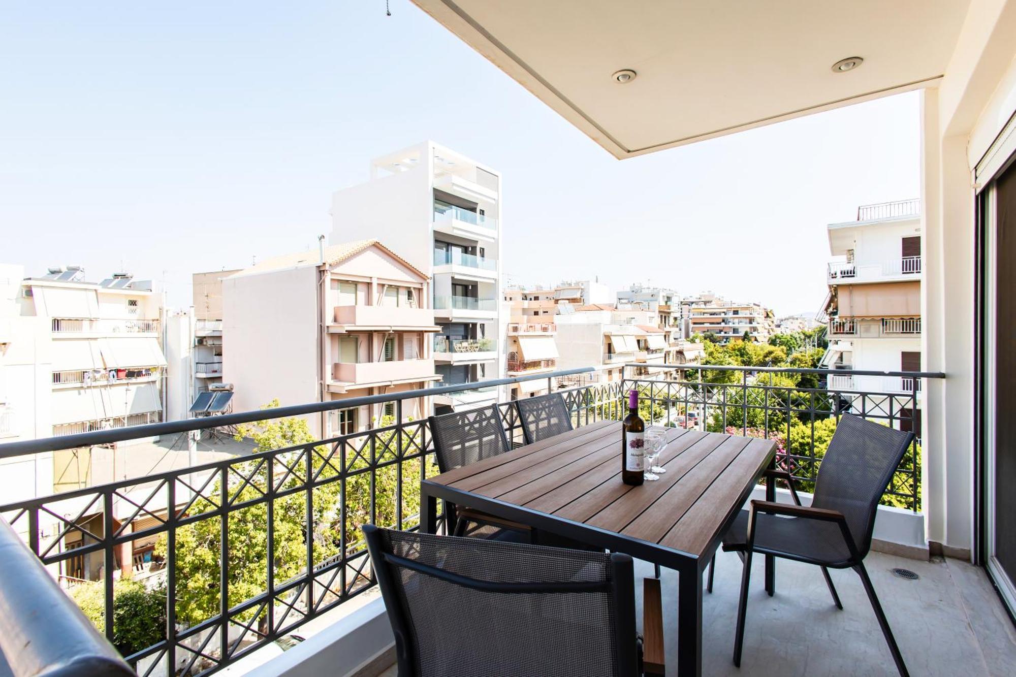 Lis153 By Smart Cozy Suites - Top Floors With Amazing City View - Available 24Hr Athens Exterior photo